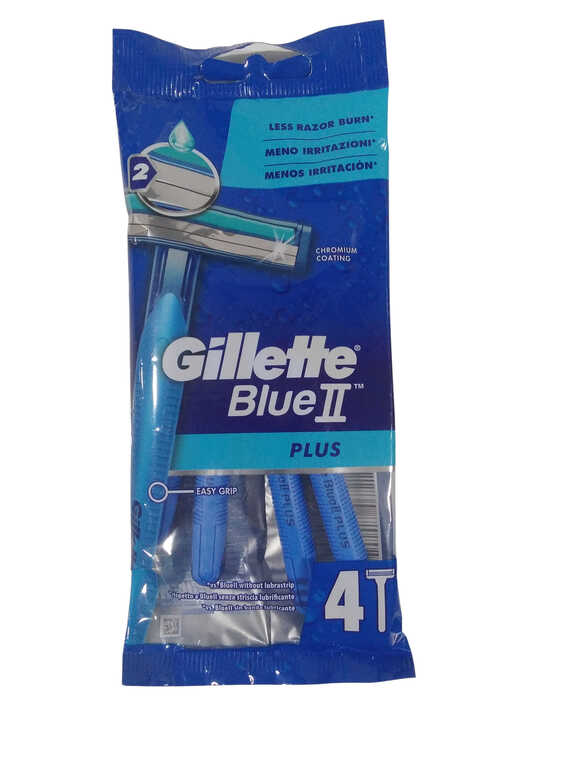 GILLETTE BLUE II RAZOR  20X4CT