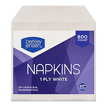 BERKLEY JENSONS PAPER NAPKIN  2X400CT