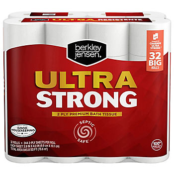 BERKLEY JENSONS TOILET PAPER ULTRA  4X8CT