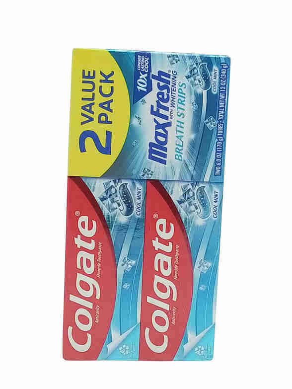 COLGATE MAX F BTH CLN MINT  12X2X6Z