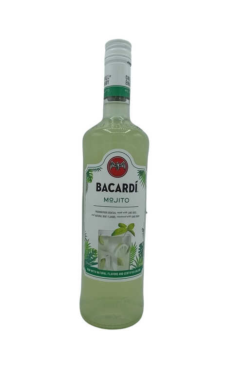 BACARDI RUM MOJITO  12X750ML