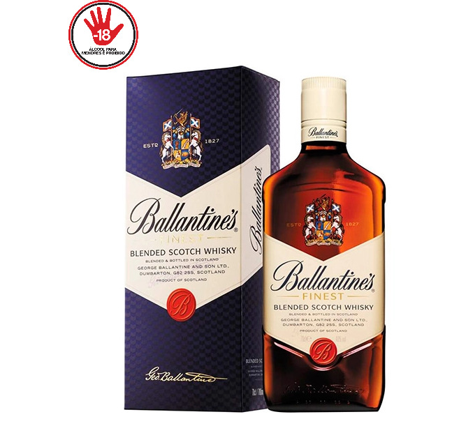 BALLANTINES SCOTCH  12X1LTR