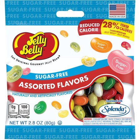 JELLY BELLY SUGAR FREE ASST 12X2.8OZ