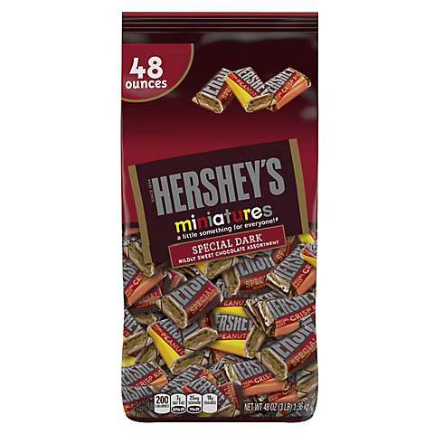 HERSHEYS CHOCOLATE MINI  48OZ