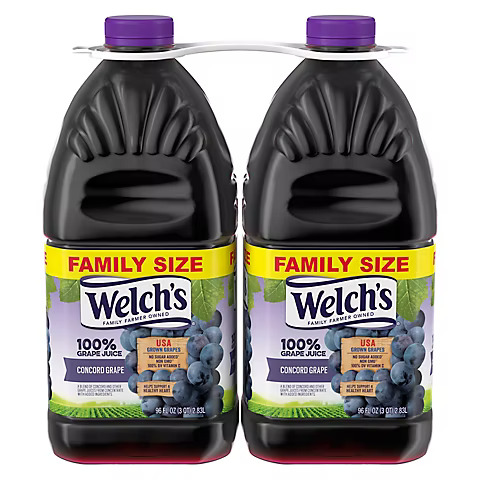 WELCH JUICE GRAPE  6X96OZ