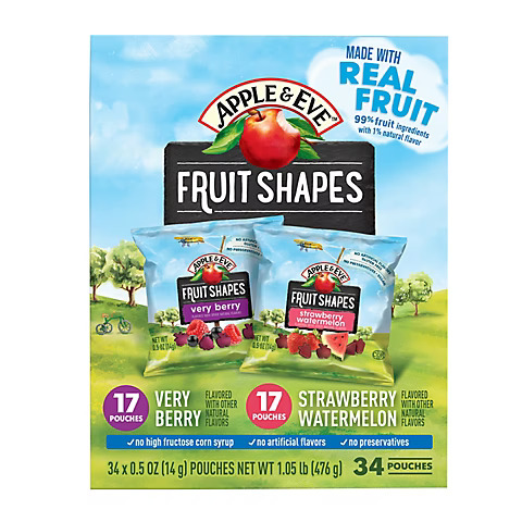 APPLE & EVE FRUIT  34CT