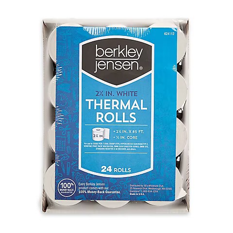 BERKLEY JENSONS THERMAL ROLLS  24CT