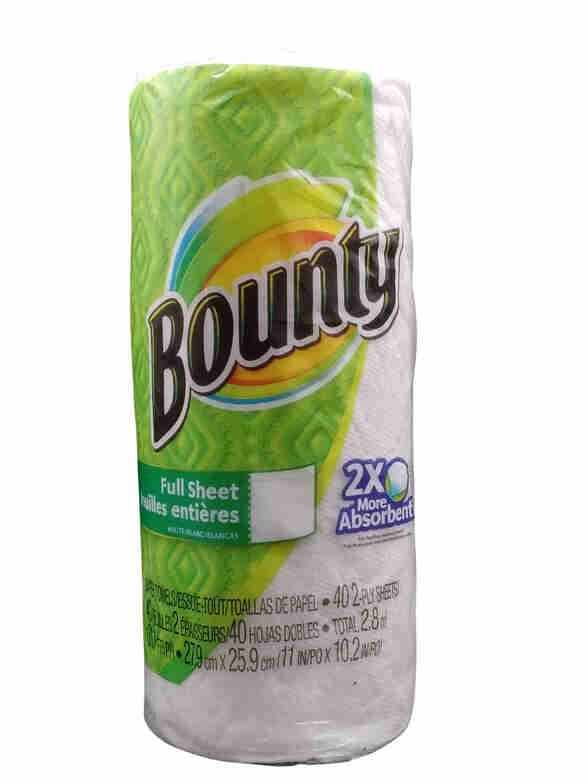 BOUNTY PAPER TOWEL REG  15CT