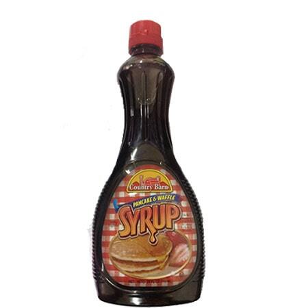 COUNTRY BARN PANCAKE SYRUP  12X24OZ