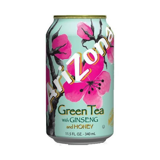 ARIZONA TEA DRINK SLIM GREEN TEA  30X12OZ