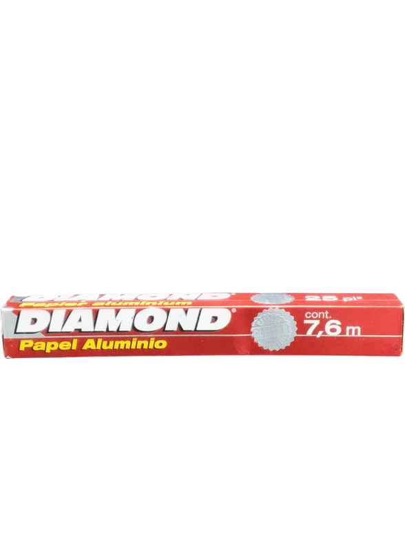 DIAMOND ALUMINUM FOIL  24X25'