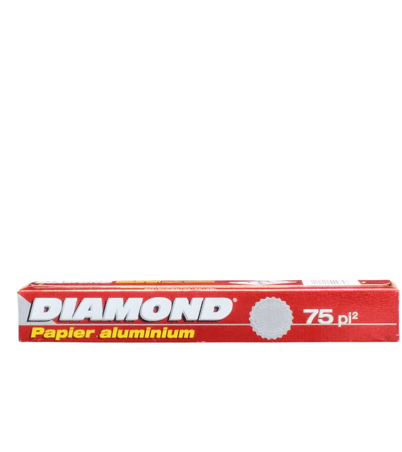 DIAMOND ALUMINUM FOIL  24X75'