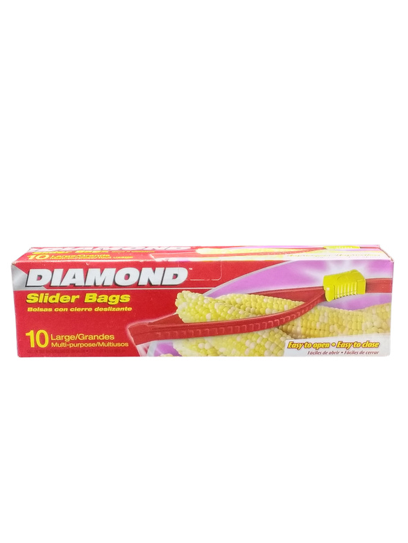 DIAMOND BAG SLIDER GAL  12X10CT