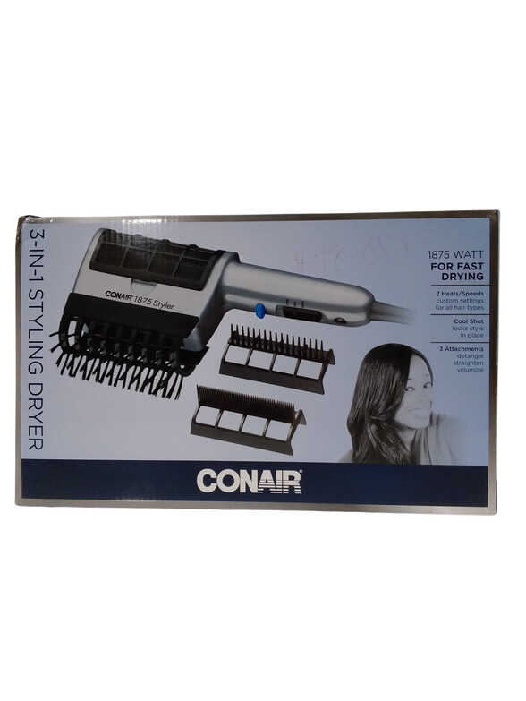 CONAIR 3 N 1 STY HAIR DRYER 1875W 1PC