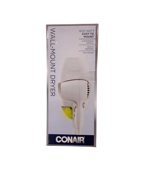 CONAIR WALL HAIR DRYER 134NR 1PC