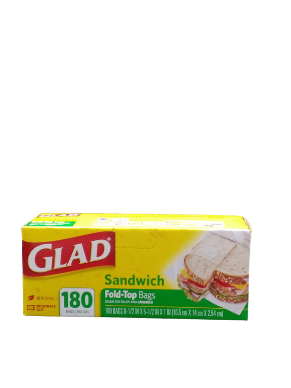 GLAD SANWICH F.TOP  12X180CT