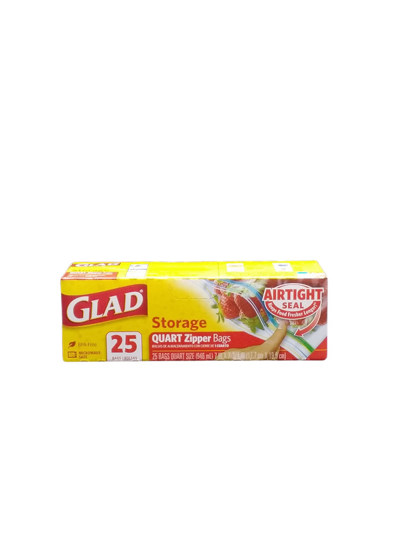 GLAD STORAGE Z.L QT 1 2X25CT