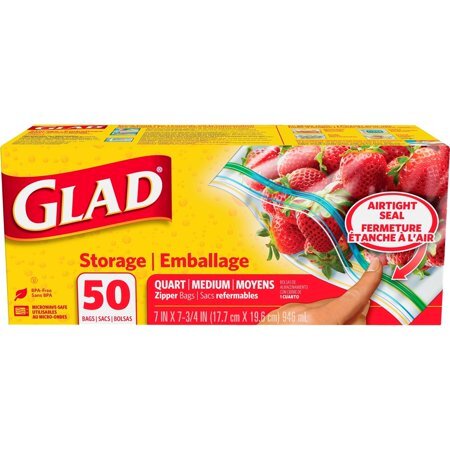 GLAD STORAGE QRT  9X50CT