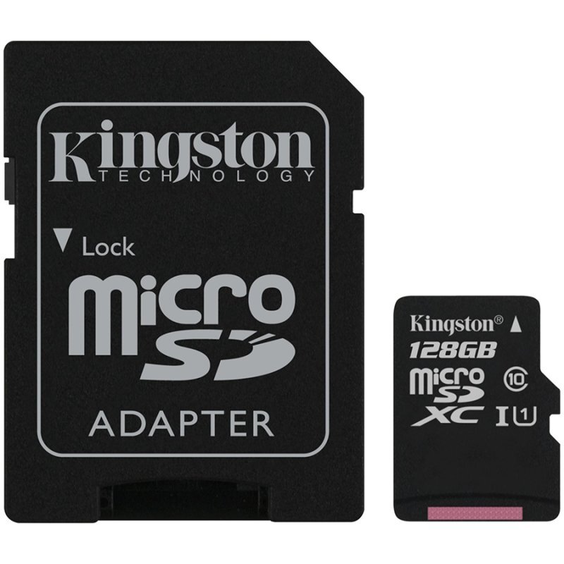 KINGSTON SD CARD  128GB 1PC