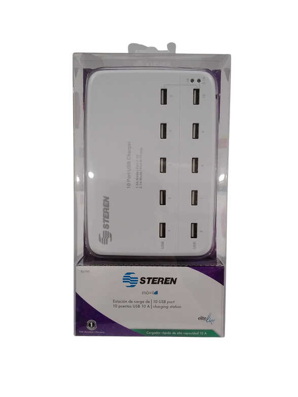 STEREN USB HUB 10 PRT ELI790 1PC