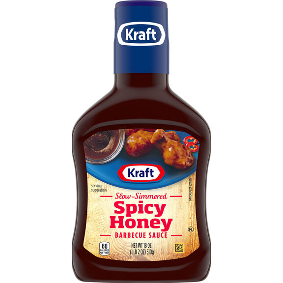 KRAFT BBQ SAUCE SPY HON  12X18OZ