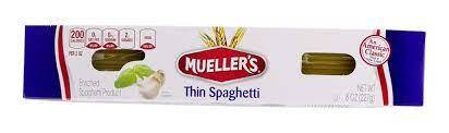 MULLERS PASTA THN SPAGHETTI  24X8OZ