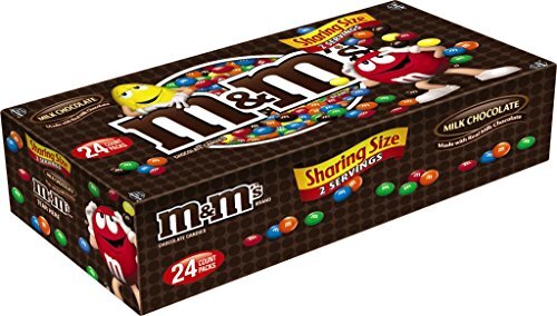 M&M CHOCOLATE PLAIN KING  6X24CT