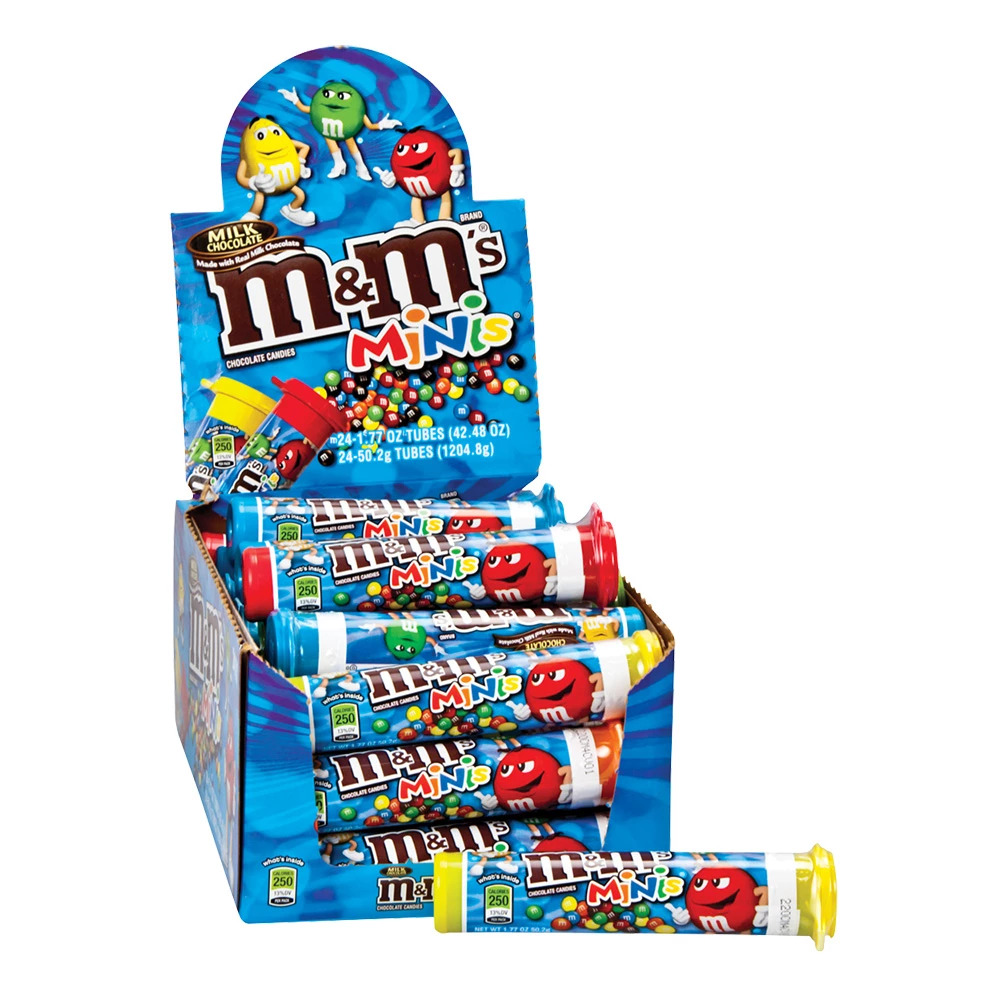 M&M CHOCOLATE TUBE KING  6X24CT