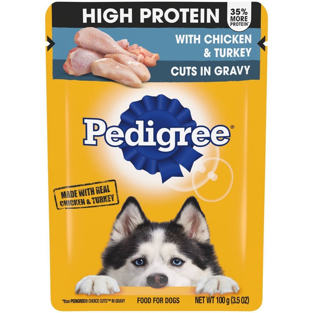 PEDIGREE DOG FOOD HI PROTIEN 16X3.5OZ