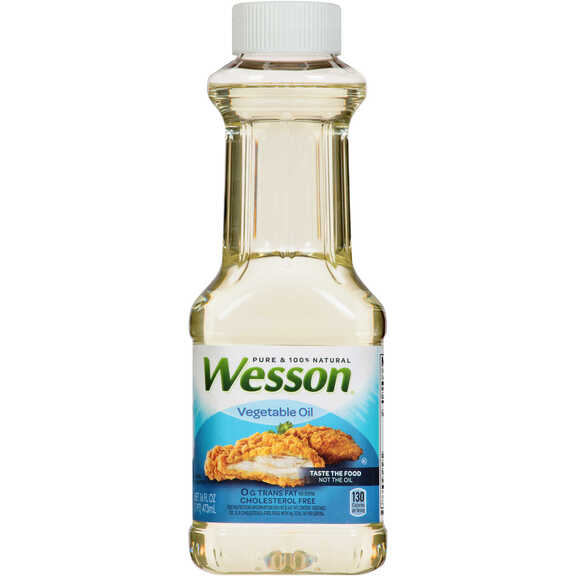 WESSON VEGETABLE OIL  16X16OZ