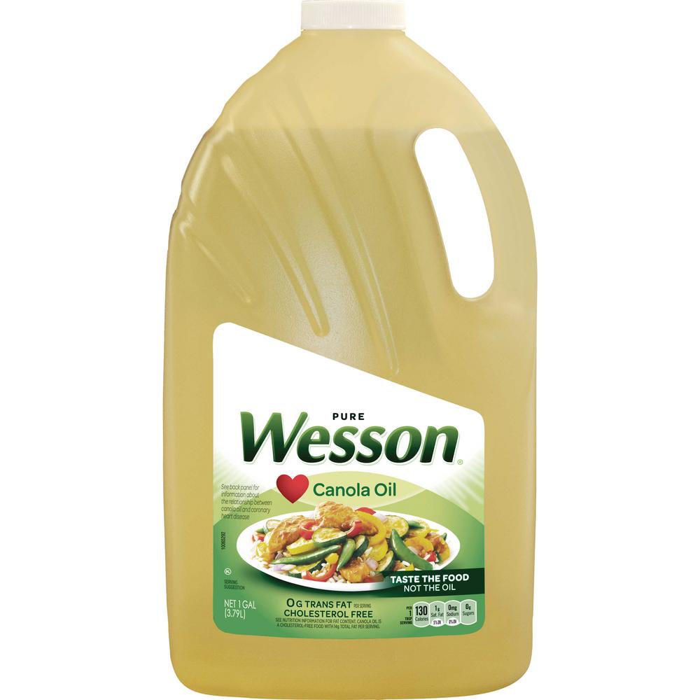 WESSON CANOLA OIL 4X1GAL