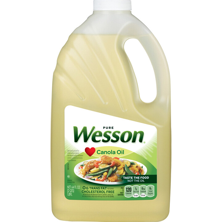 WESSON CANOLA OIL   9X64OZ