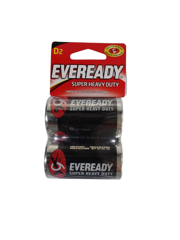 EVEREADY BATTERY D2  12X2CT