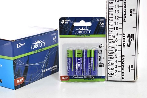 NM EURO BATTERY AA 12X4CT 