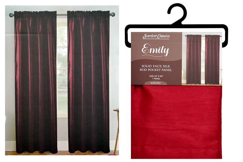 NM CURTAIN 52X90" SCR-1083-BUR 