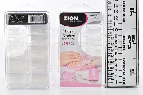 NM NAIL TIPS 100 ZN-443 