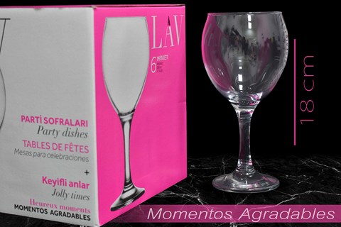 NM LAV GLASS WINE LV-MIS560F 