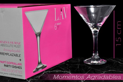 NM LAV GLASS MARTINI LV-MIS586F 