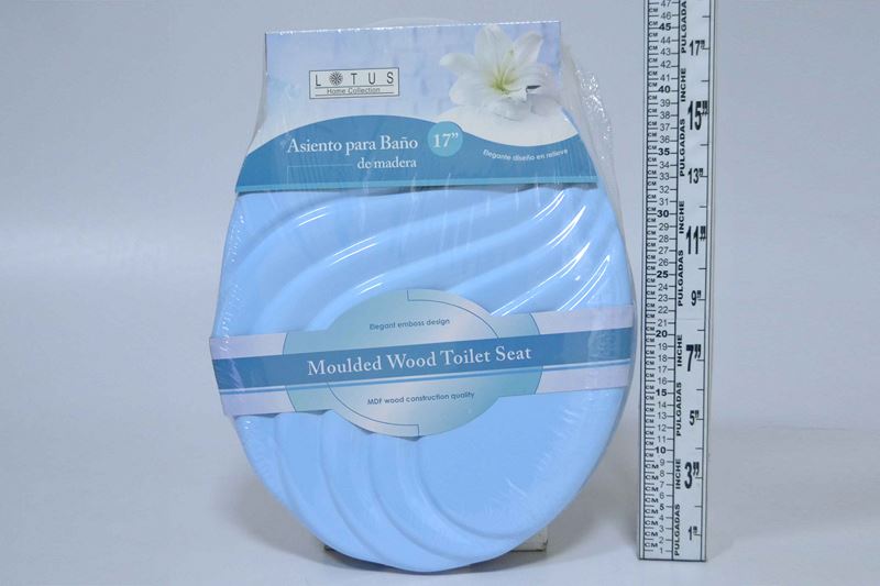NM TOILET SEAT BLUE LT -7053LB 
