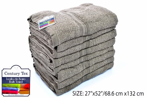 NM TOWEL 27X52''  BROWN CT-92022 