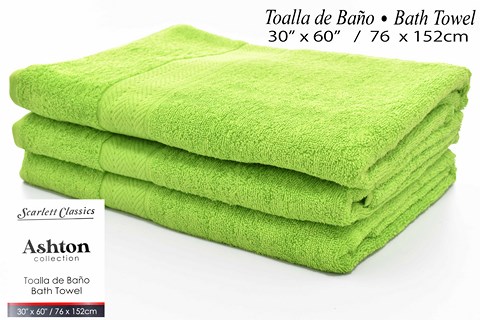 NM TOWEL 30X60 GREEN SCRBCH3127 