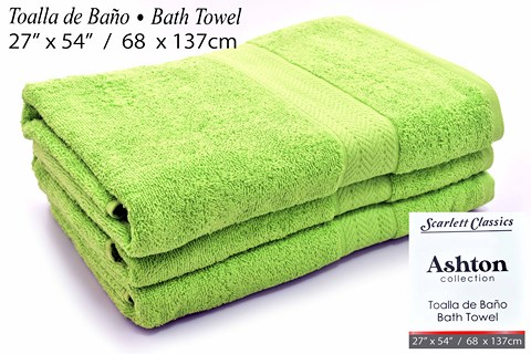 NM TOWEL 27X54 GREEN SCRBT3143 