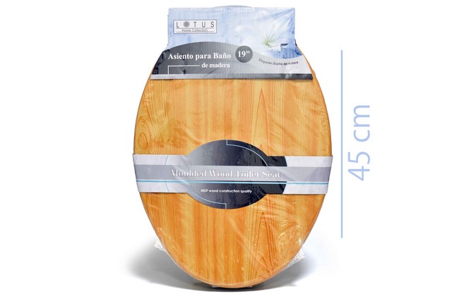 NM TOILET SEAT WOOD LT-7085 