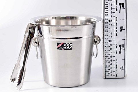 NM STEEL ICE  BUCKET 18CM MI-407 