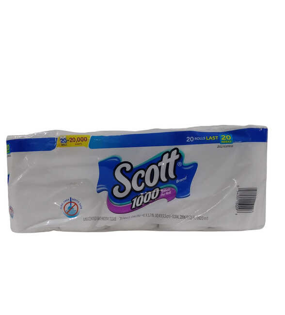 SCOTT TOILET PAPER XJBO  20CT