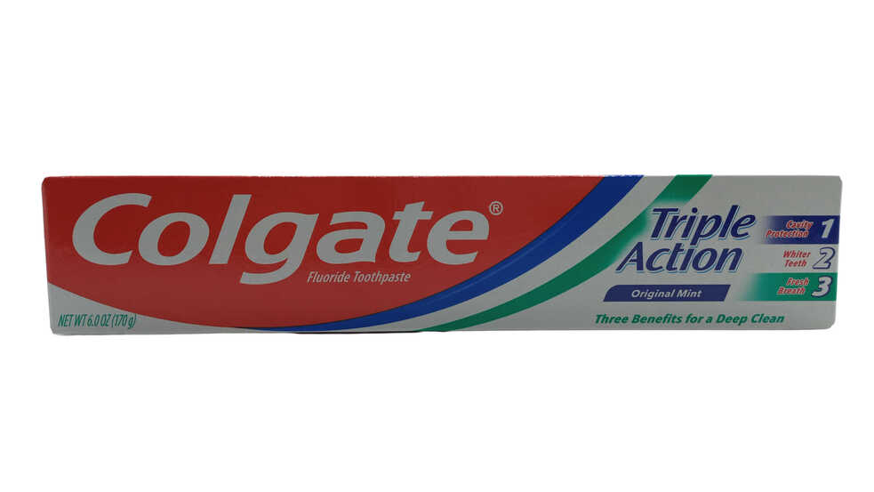 COLGATE TRIPLE ACTION ORG MINT  24X6OZ