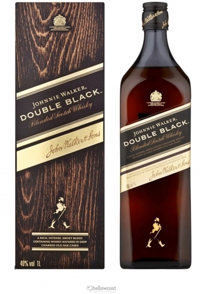 JOHNNIE WALKER DOUBLE BLACK WHISKY  12X1LTR