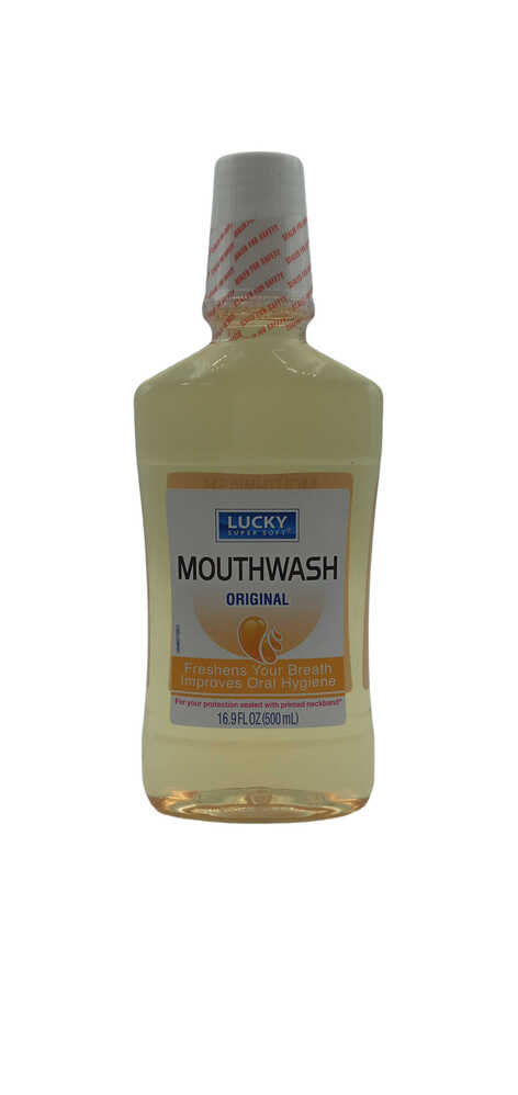 LUCKY MOUTH WASH ORIG  12X17OZ