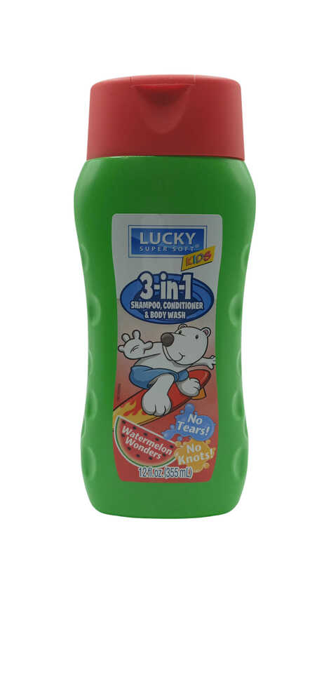 LUCKY SHAMPOO KIDS 2 IN 1  12X12OZ