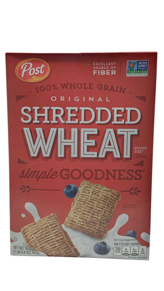 POST SHREDDED WHEAT  6X16.4OZ